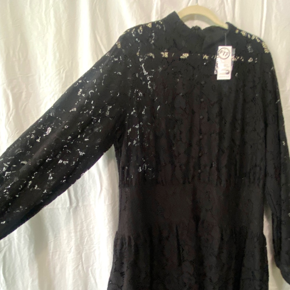 Black Lace Cocktail Dress